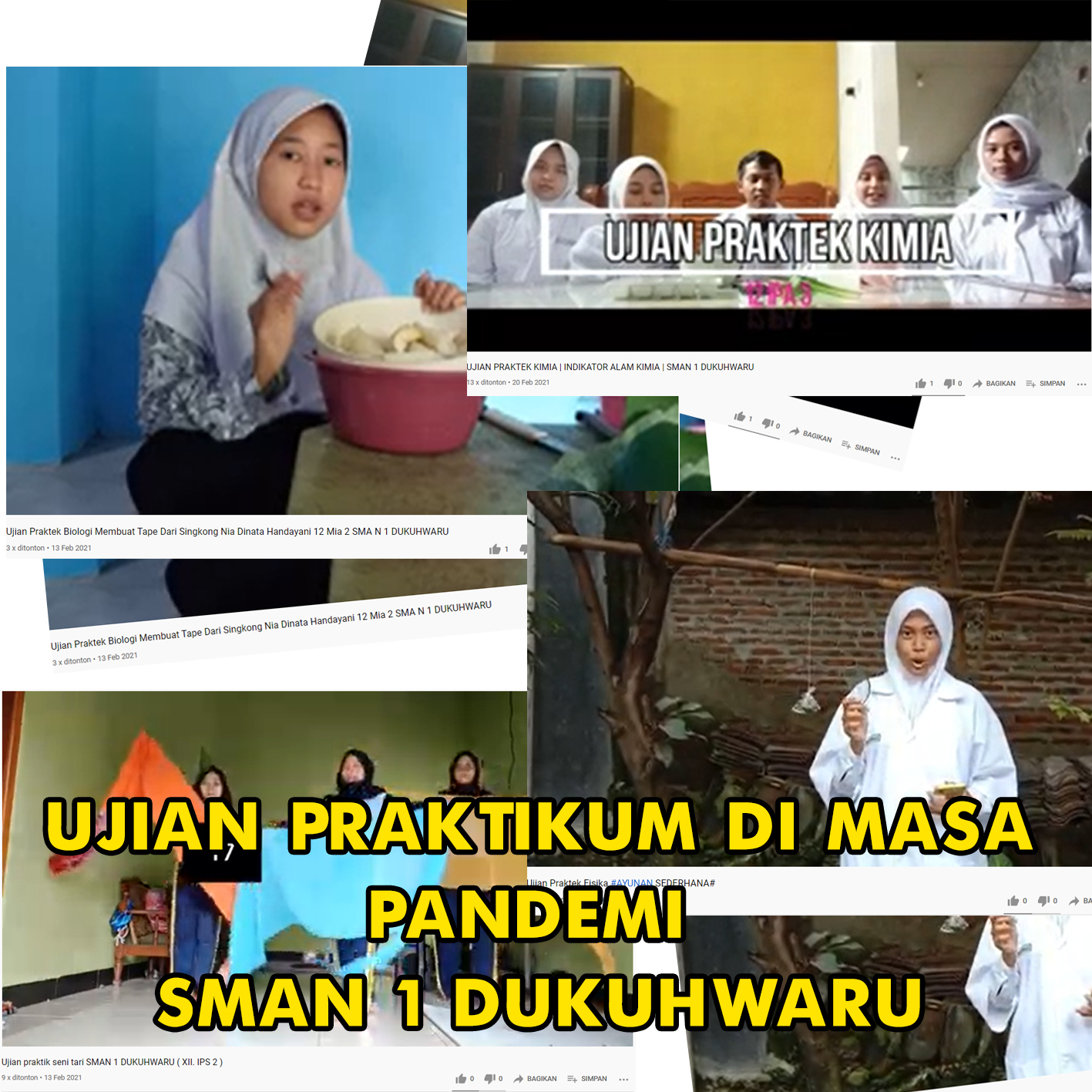 Ujian Praktik Online SMAN 1 Dukuhwaru