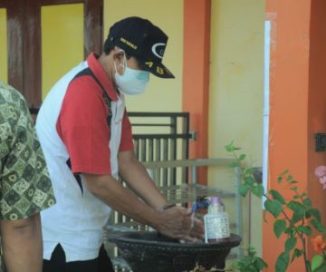 Peninjauan Persiapan PTM Terbatas SMAN 1 Dukuhwaru