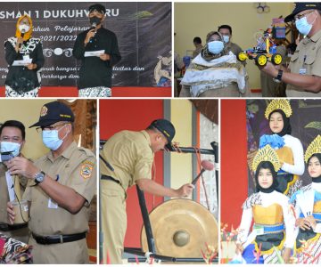 SMAN 1 DUKUHWARU SUKSES SELENGGARAKAN PAGELARAN SENI DAN PRAKARYA  KELAS XII