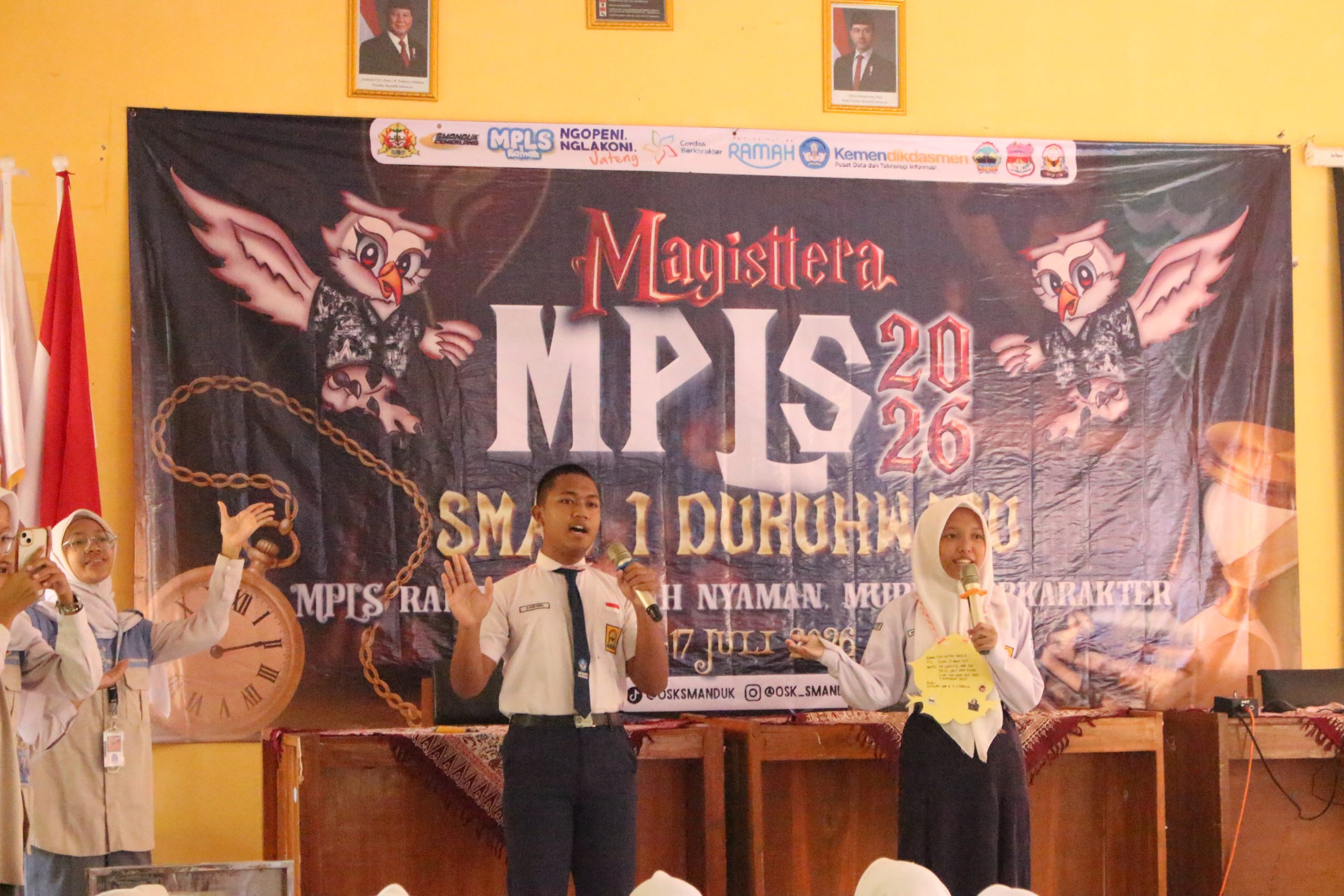 Pembukaan MPLS “Magisterra” SMAN 1 Dukuhwaru : Semangat Belajar dalam Nuansa Dunia Harry Potter