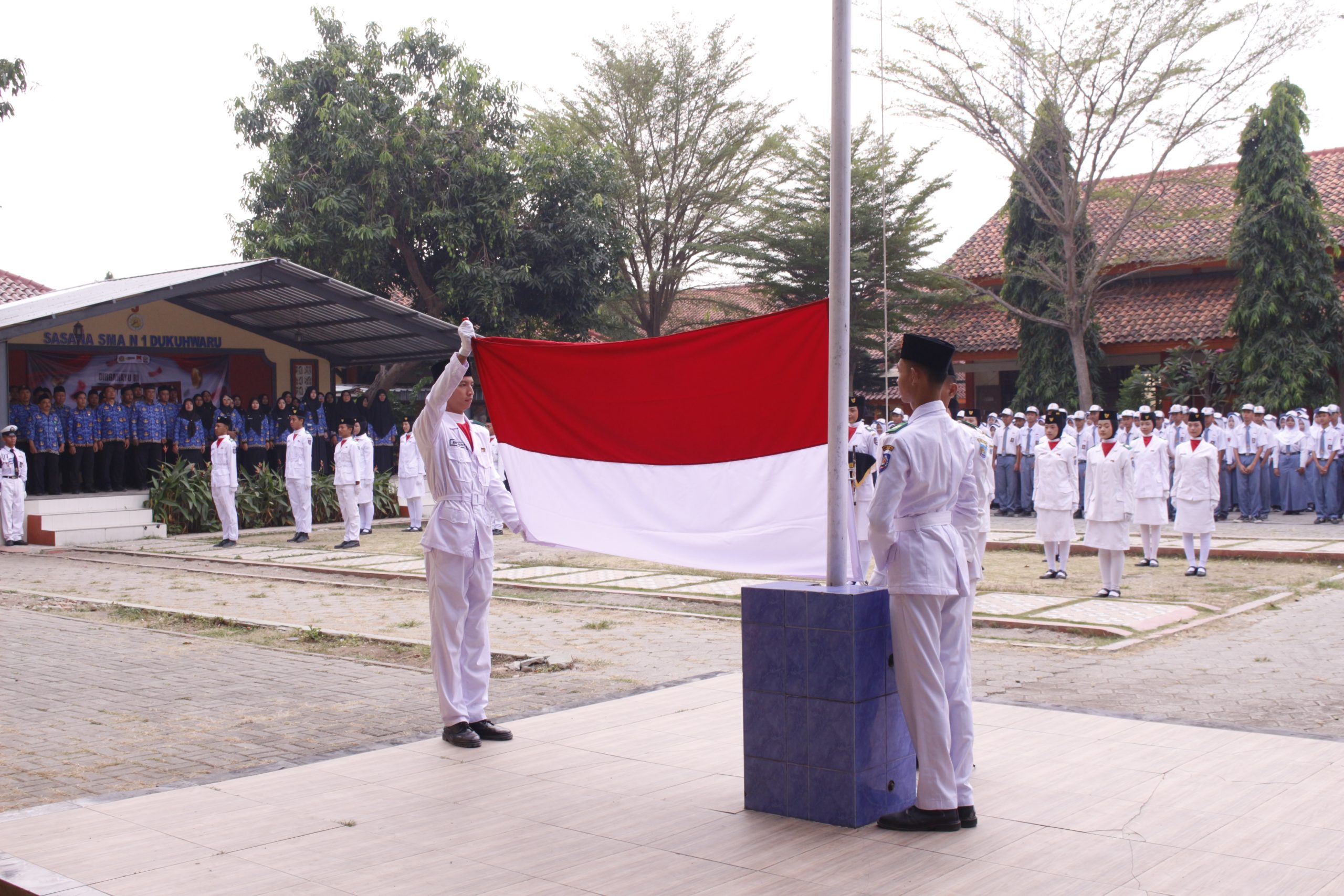 Upacara Bendera Memperingati Hari Ulang Tahun Republik Indonesia Ke-81