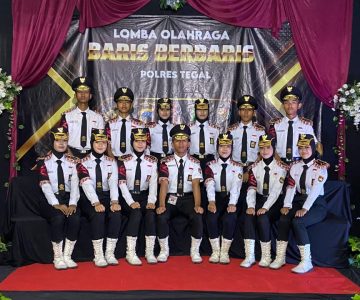 Tim Paskibra dan PKS Raih Juara dalam LOBB Polres Tegal 2026