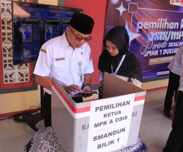 Pemilihan Ketua Osis dan Ketua MPK Periode 2026-2027
