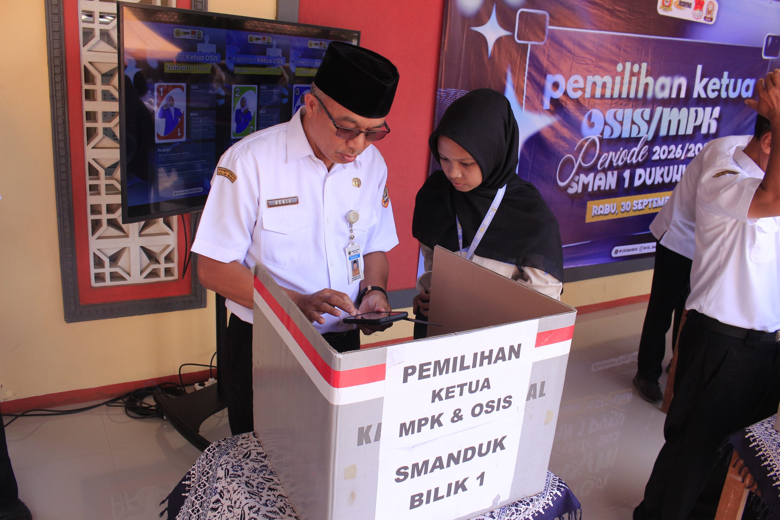 Pemilihan Ketua Osis dan Ketua MPK Periode 2026-2027